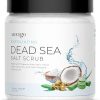 Dead Sea Salt Exfoliating Body Scrub, 100% NATURAL Body Scrub Exfoliator for Deep Cleansing, Body Exfoliating Scrub with Organic Oils to Nourish Skin, Dead Skin Remover - Face...