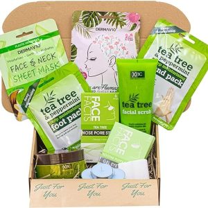 Gift Ready - Pamper Pack Relaxing Gifts For Women, Head To Toe Self Care Kit | Pamper Hamper Set Beauty Box For Her, Couples, Girlfriend, Mum on Christmas, Valentines Day,...
