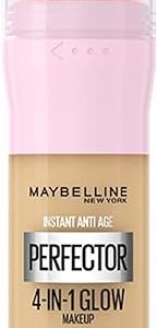 Maybelline New York Instant Anti Age Rewind Perfector, 4-In-1 Glow Primer, Concealer, Highlighter, Self-Adjusting Shades, Evens Skin Tone with a Glow Finish, Shade: 1.5 Light...
