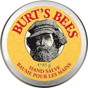 Burt's Bees Hand Salve, Hand Moisturiser For Very Dry Hands, Beeswax, 100% Natural Origin, 85g