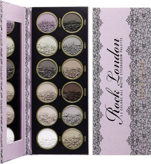 DE’LANCI All Matte Eyeshadow Palette,12 Netural Cool Grey Shades Eyeshadow Palette,Nude Brown Eye Shadows Palette for Women, Smokey Eyes Eyeshadow Palette Highly...