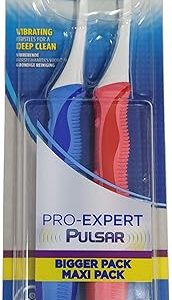 Pro Expert by Oral-B Pulsar Vibrating Toothbrush Twin Pack